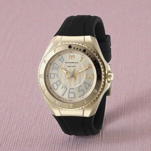 Technomarine Lusso Mare,Gold and Black ladies watch.